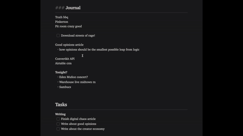 Junk Drawer